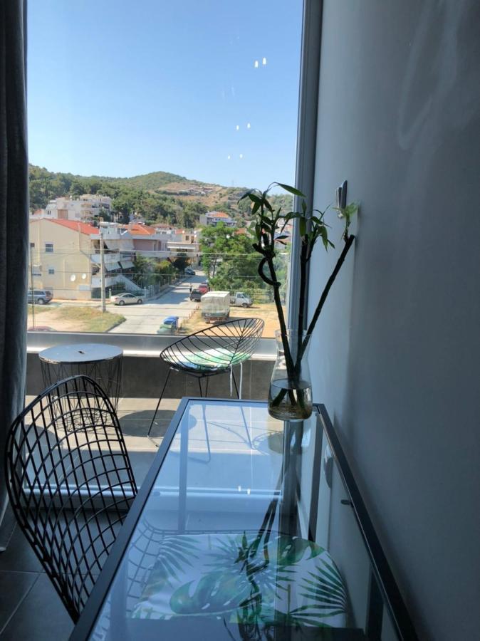 Glykanisos Suites Néa Péramos Exterior foto